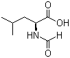 N-甲酰基-L-亮氨酸分子结构 (CAS 6113-61-7)