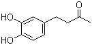 4-(3,4-二羟基苯基)-2-丁酮分子结构 (CAS 61152-62-3)