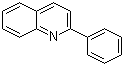 2-苯基喹啉分子结构 (CAS 612-96-4)