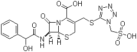 头孢尼西分子结构 (CAS 61270-58-4)