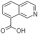 Isoquinoline-8-carboxylic acid molecular structure (CAS 61563-43-7)