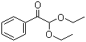 2,2-二乙氧基苯乙酮分子结构 (CAS 6175-45-7)