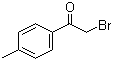 2-溴-4'-甲基苯乙酮分子结构 (CAS 619-41-0)