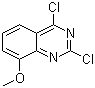 2,4-Dichloro-8-methoxyquinazoline molecular structure (CAS 61948-60-5)
