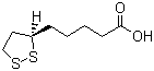 Lipoic acid  molecular structure (CAS 62-46-4)