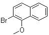 2-Bromo-1-methoxynaphthalene molecular structure (CAS 62012-54-8)