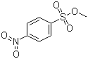 4-硝基苯磺酸甲酯分子结构 (CAS 6214-20-6)