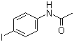 N-(4-Iodophenyl)acetamide molecular structure (CAS 622-50-4)