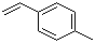 4-甲基苯乙烯分子结构 (CAS 622-97-9)