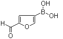 5-醛基呋喃-3-硼酸分子结构 (CAS 62306-80-3)