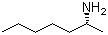 (R)-(-)-2-Aminoheptane molecular structure (CAS 6240-90-0)
