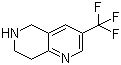 3-(三氟甲基)-5,6,7,8-四氢-1,6-萘啶分子结构 (CAS 624734-27-6)