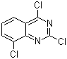 2,4,8-三氯喹唑啉分子结构 (CAS 62484-29-1)