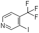 3-碘-4-三氟甲基吡啶分子结构 (CAS 625115-02-8)