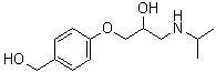 CAS 登录号：62572-93-4, 4-[2-羟基-3-[异丙基氨基]丙氧基]苯甲醇