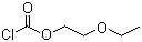 2-Ethoxyethyl chloroformate molecular structure (CAS 628-64-8)