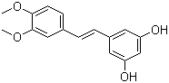 3',4'-二甲氧基-3,5-二羟基二苯乙烯分子结构 (CAS 629643-27-2)