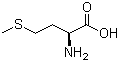 L-蛋氨酸分子结构 (CAS 63-68-3)