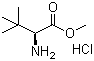L-叔亮氨酸甲酯盐酸盐分子结构 (CAS 63038-27-7)