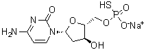 CAS # 63225-09-2, 2'-Deoxycytidine 5'-(dihydrogen phosphorothioate) monosodium salt