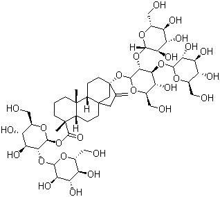 莱苞迪甙 D分子结构 (CAS 63279-13-0)
