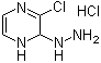3-氯-2-肼-1,2-二氢吡嗪盐酸盐分子结构 (CAS 63286-28-2)