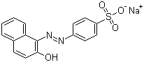酸性橙 7分子结构 (CAS 633-96-5)