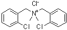 2-Chloro-N-[(2-chlorophenyl)methyl]-N,N-dimethylbenzenemethanaminium chloride molecular structure (CAS 6333-98-8)