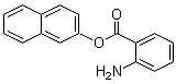 2-氨基苯甲酸 2-萘酚酯分子结构 (CAS 63449-68-3)