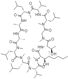 二氢环孢素 C分子结构 (CAS 63556-15-0)