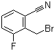 2-Bromomethyl-3-fluorobenzonitrile molecular structure (CAS 635723-84-1)