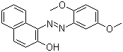 Solvent Red 80 molecular structure (CAS 6358-53-8)