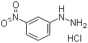 3-硝基苯肼盐酸盐分子结构 (CAS 636-95-3)