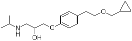 倍他洛尔分子结构 (CAS 63659-18-7)