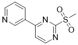 2-(Methylsulfonyl)-4-(pyridin-3-yl)pyrimidine molecular structure (CAS 637354-25-7)