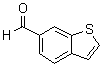 1-苯并噻吩-6-甲醛分子结构 (CAS 6386-80-7)