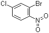 2-溴-4-氯硝基苯分子结构 (CAS 63860-31-1)