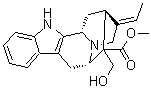 (+)-Akuammidine molecular structure (CAS 639-36-1)