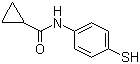 N-(4-Mercaptophenyl)cyclopropanecarboxamide molecular structure (CAS 639090-54-3)