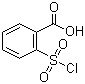 2-(氯磺酰基)苯甲酸分子结构 (CAS 63914-81-8)