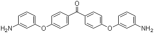 4,4'-Bis(3-aminophenoxy)benzophenone molecular structure (CAS 63948-92-5)