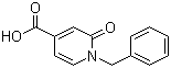 1-Benzyl-2-oxo-1,2-dihydropyridine-4-carboxylic acid molecular structure (CAS 63987-74-6)