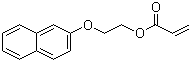 丙烯酸 2-(2-萘氧基)乙酯分子结构 (CAS 64022-15-7)