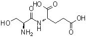 N-L-Seryl-L-glutamic acid molecular structure (CAS 6403-16-3)