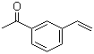 3-乙酰基苯乙烯分子结构 (CAS 64217-99-8)
