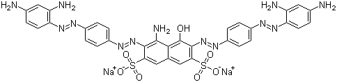 直接黑 19分子结构 (CAS 6428-31-5)