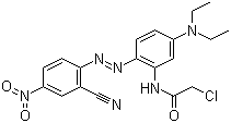 Disperse Violet 63 molecular structure (CAS 64294-88-8)