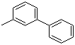 3-甲基联苯分子结构 (CAS 643-93-6)