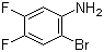2-Bromo-4,5-difluoroaniline molecular structure (CAS 64695-79-0)