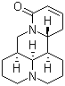 Sophocarpine molecular structure (CAS 6483-15-4)